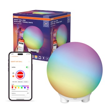 Ledvance - Lámpara de sobremesa LED RGBW regulable SMART+ MAGIC LED/2,5W/5V 2200-6500K Wi-Fi blanca