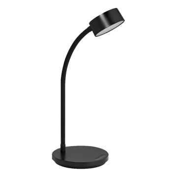 Ledvance - Lámpara de sobremesa LED táctil regulable OFFICE/4,8W/5V 3000-6500K negra