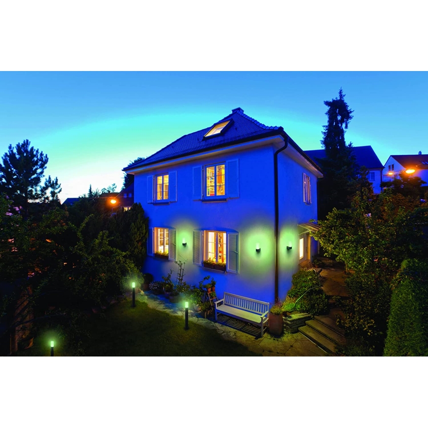 Ledvance - Lámpara LED RGBW regulable para exteriores SMART+ PIPE LED/10W/230V Wi-Fi IP44