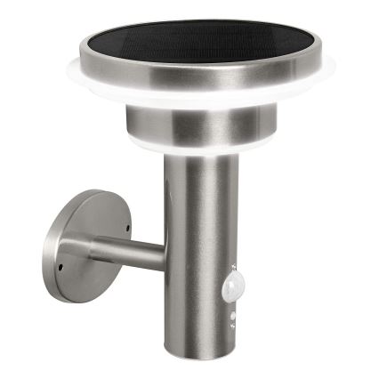 Ledvance - LED Lámpara solar regulable con sensor de movimiento y crepúsculo CIRCLE LED/6W/3,2V 2200 mAh IP44