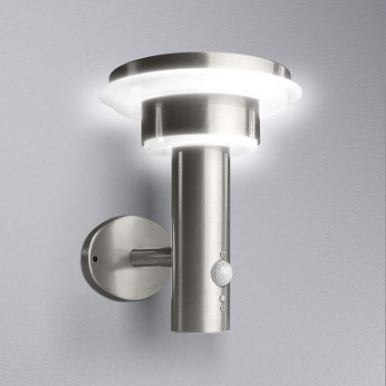 Ledvance - LED Lámpara solar regulable con sensor de movimiento y crepúsculo CIRCLE LED/6W/3,2V 2200 mAh IP44