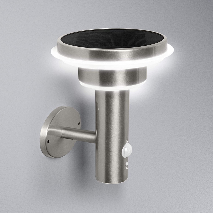 Ledvance - LED Lámpara solar regulable con sensor de movimiento y crepúsculo CIRCLE LED/6W/3,2V 2200 mAh IP44