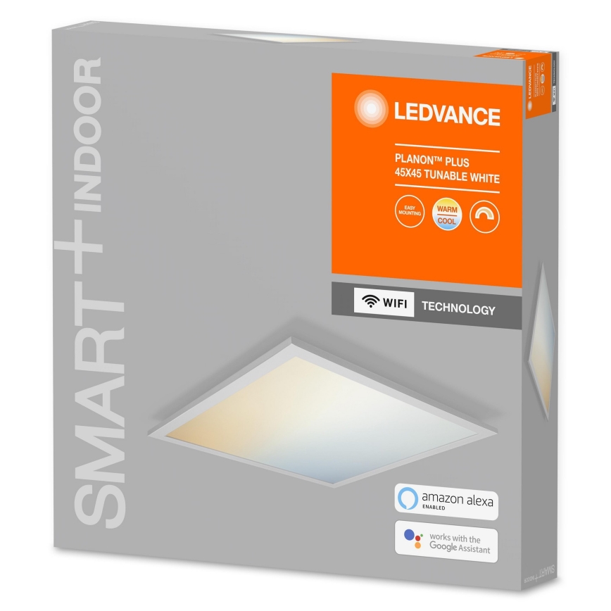 Ledvance - Luminaria de techo LED regulable SMART+ PLANON LED/28W/230V 45x45 cm Wi-Fi