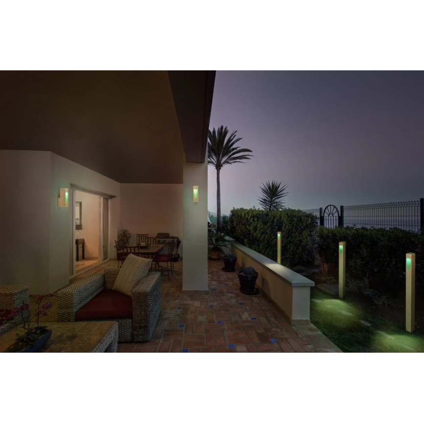 Ledvance - Aplique de pared para exterior LED RGB regulable SMART+ TRUCK LED/7,5W/230V Wi-Fi IP44