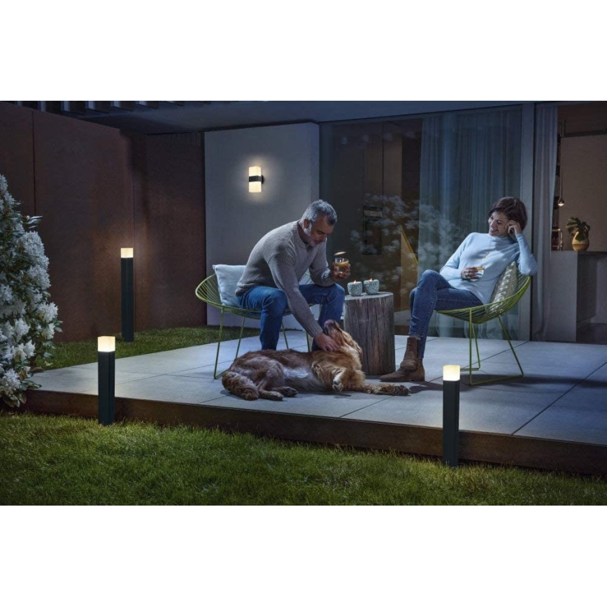 Ledvance - LED RGBW Aplique exterior SMART+ CUBE LED/9,5W/230V IP44 Wi-Fi