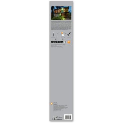 Ledvance - LED RGBW Lámpara exterior SMART+ FLARE LED/7,5W/230V IP44 Wi-Fi
