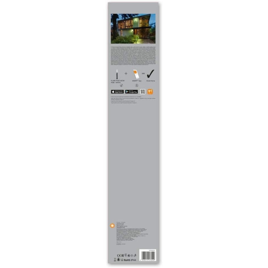 Ledvance - LED RGBW Lámpara exterior SMART+ FLARE LED/7,5W/230V IP44 Wi-Fi