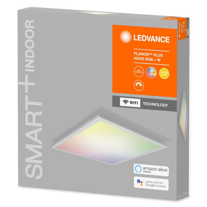 Ledvance - Plafón LED RGBW regulable SMART+ PLANON LED/28W/230V 45x45 cm Wi-Fi