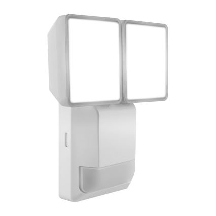 Ledvance - Luminaria de pared LED para exteriores con sensor SPOT 2xLED/8W/230V IP55