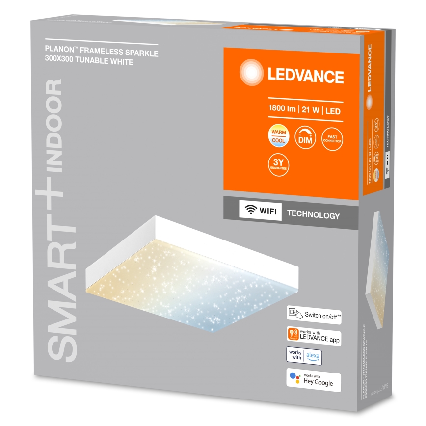 Ledvance - Plafón LED regulable SMART+ FRAMELESS LED/21W/230V 3000-6500K Wi-Fi