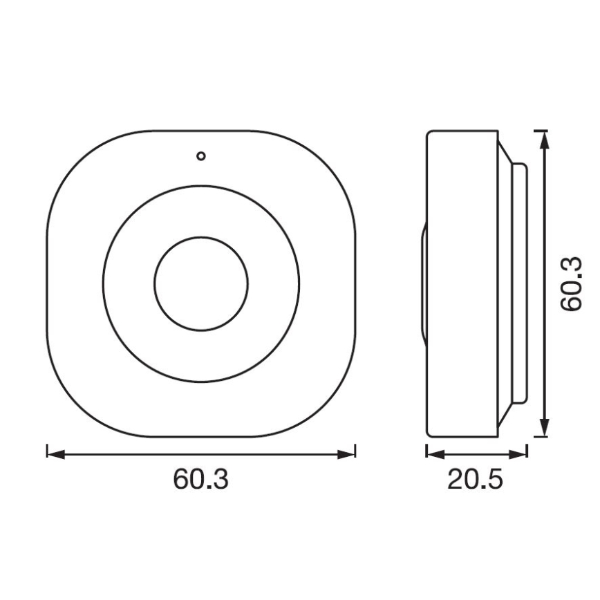 Ledvance - Sensor de movimiento inteligente SMART+ 3,7V 500 mAh Wifi