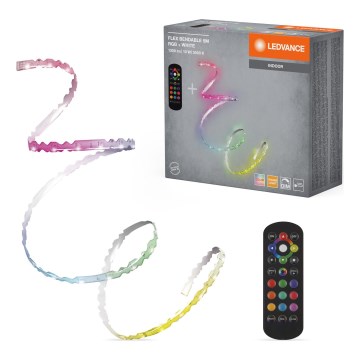 Ledvance - Tira LED RGB regulable FLEX 5m LED/10W/230V + mando a distancia