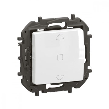 Legrand - Control de persianas NILOE sin marco, blanco