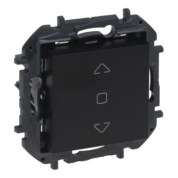 Legrand - Control de persianas NILOE STEP sin marco, negro