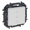 Legrand - Control de persianas sin marco NILOE STEP blanco