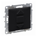 Legrand - Control de persianas SUNO sin marco, negro