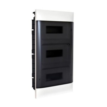 Legrand - Cuadro empotrado de 36 módulos IP40 blanco/negro