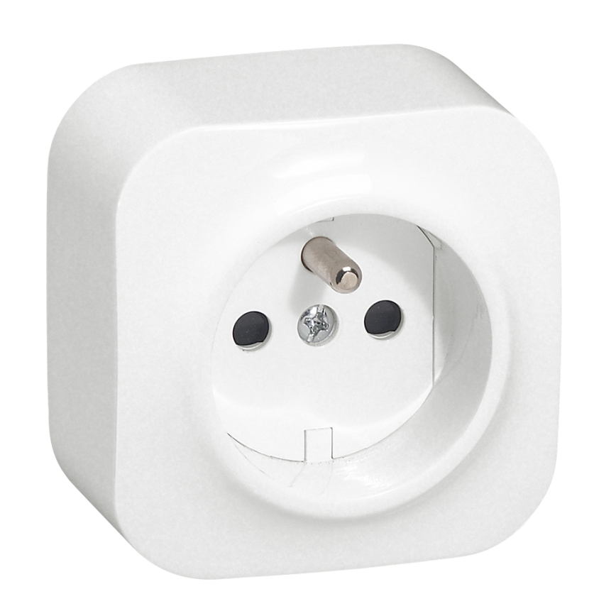 Legrand - Enchufe mural doméstico FORIX 250V blanco