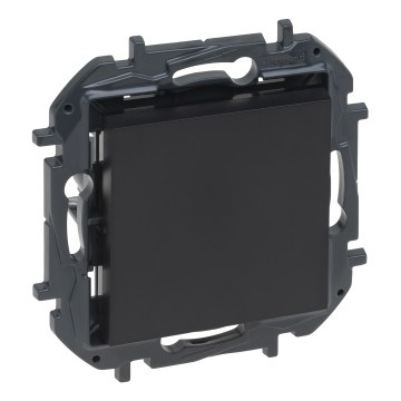 Legrand - Interruptor de escalera č. 6 sin embellecedor NILOE STEP negro