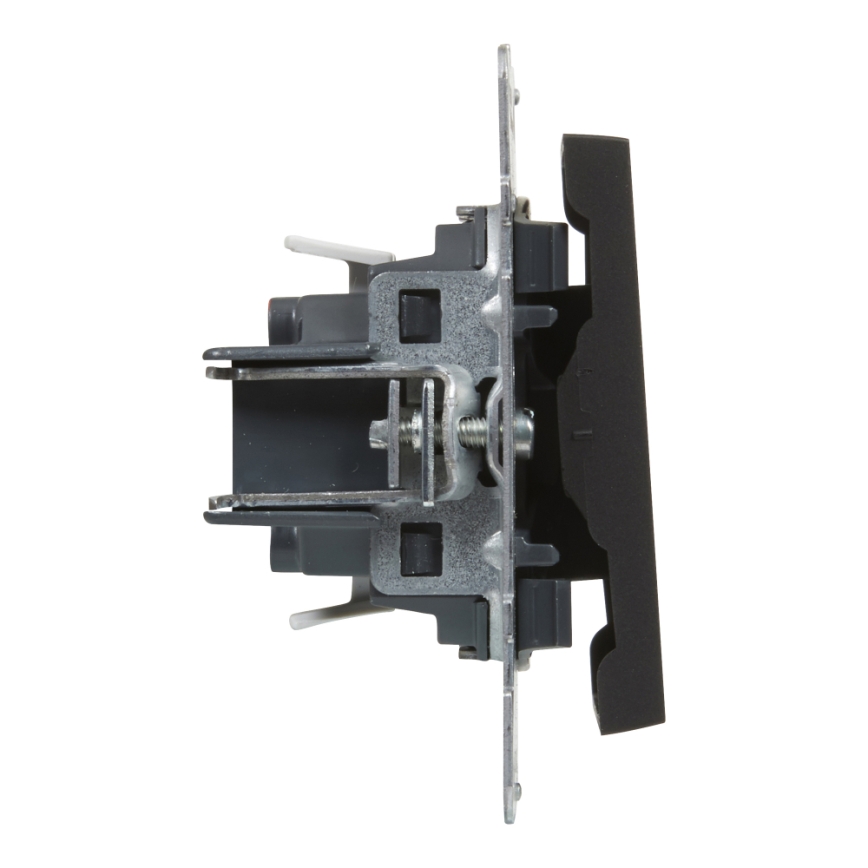 Legrand - Interruptor de escalera č. 6 sin marco SUNO negro