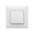 Legrand - Interruptor de escalera n.º 6 con marco NILOE blanco