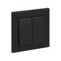 Legrand - Interruptor doble č. 5 con marco SUNO negro