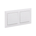 Legrand - Interruptor doble unipolar č. 1 con marco SUNO blanco