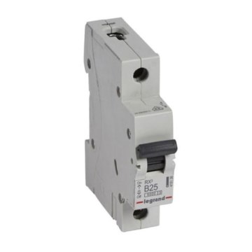 Legrand - Interruptor magnetotérmico modular unipolar RX3 1P B 25A 6000A