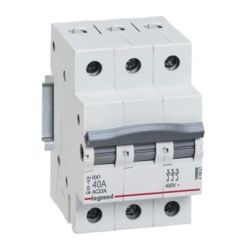 Legrand - Interruptor seccionador modular RX3 40A 3P