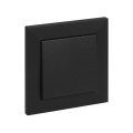 Legrand - Interruptor unipolar n.º 1 con marco SUNO negro