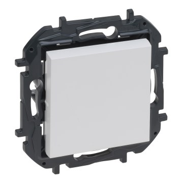 Legrand - Interruptor unipolar n.º 1 sin marco NILOE STEP blanco
