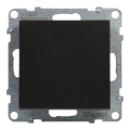 Legrand - Interruptor unipolar n.º 1 sin marco SUNO negro