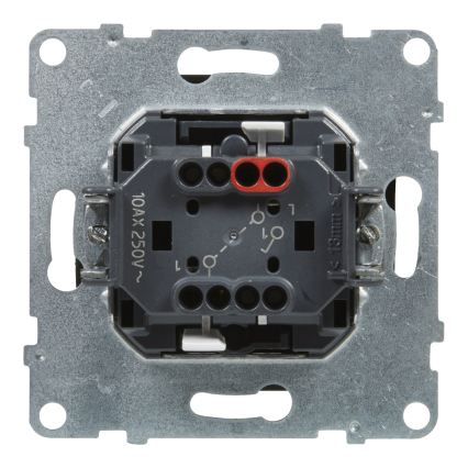 Legrand - Interruptor unipolar n.º 1 sin marco SUNO negro
