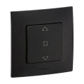 Legrand - Mando para persianas con marco NILOE negro