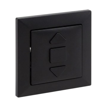 Legrand - Mando para persianas con marco SUNO negro