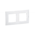 Legrand - Marco doble NILOE blanco