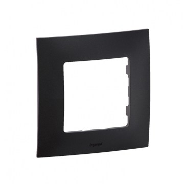 Legrand - Marco sencillo NILOE negro