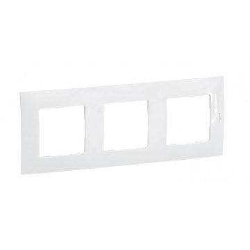 Legrand - Marco triple NILOE blanco