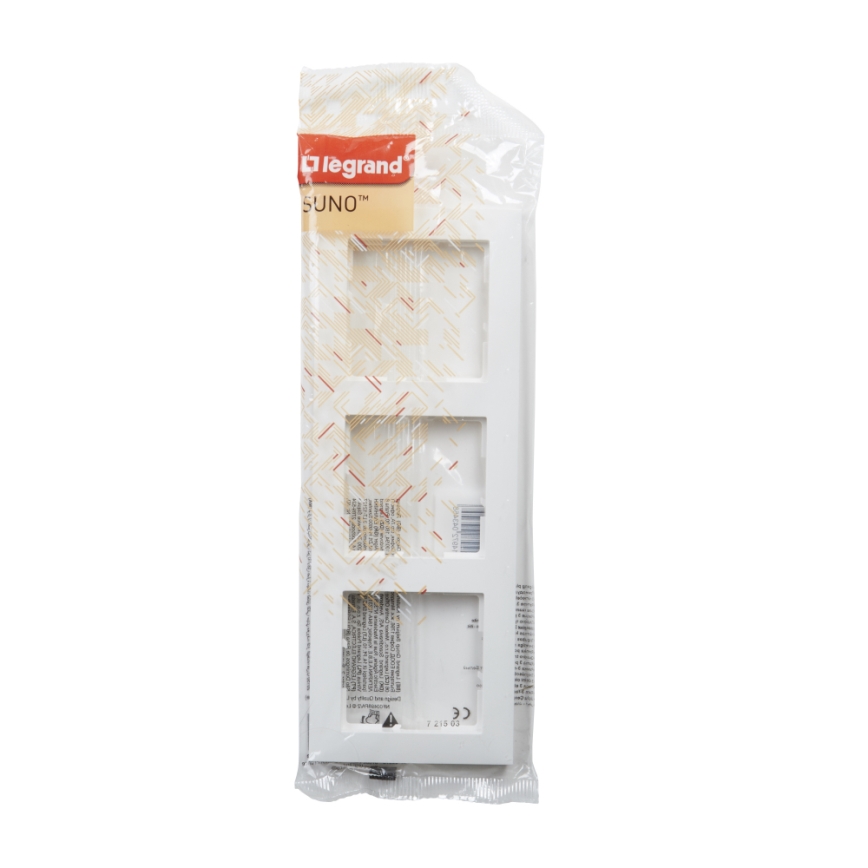 Legrand - Marco triple SUNO blanco