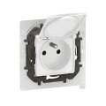 Legrand - Toma de corriente exterior doméstica sin marco NILOE 250V IP44 blanca