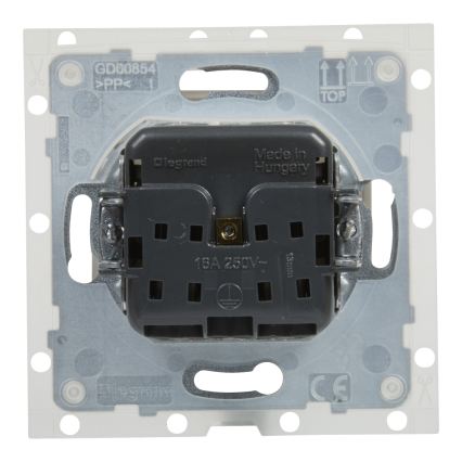 Legrand - Toma de corriente exterior para vivienda sin marco NILOE STEP 250V IP44 blanco