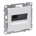 Legrand - Toma de red Ethernet RJ45 sin marco SUNO blanca