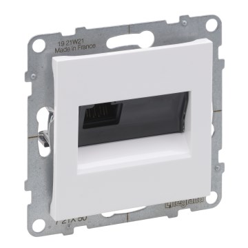 Legrand - Toma de red Ethernet RJ45 sin marco SUNO blanca
