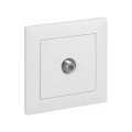 Legrand - toma de TV con marco SUNO blanco
