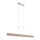 Leuchten Direkt 11420-78 - Lámpara colgante LED en cable AMANDA LED/30W/230V 2700-5000K 110 cm marrón