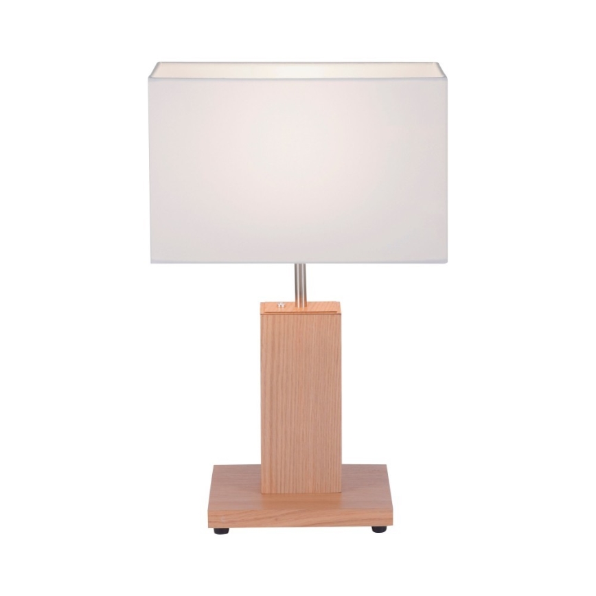 Leuchten Direkt 11421-78 - Lámpara de mesa LED regulable AMANDA 1xE27/40W/230V + LED/5W