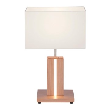 Leuchten Direkt 11421-78 - Lámpara de mesa LED regulable AMANDA 1xE27/40W/230V + LED/5W