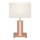 Leuchten Direkt 11421-78 - Lámpara de mesa LED regulable AMANDA 1xE27/40W/230V + LED/5W