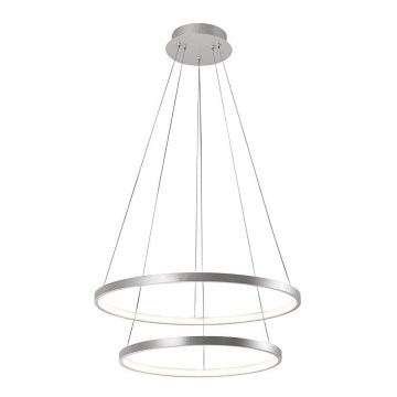 Leuchten Direkt 11525-21 - Lámpara colgante LED CIRCLE con cable, LED/15W/230V + LED/25W