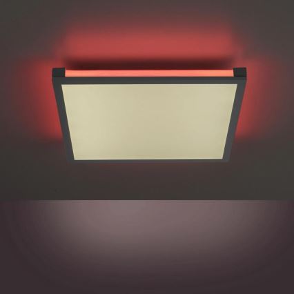 Leuchten Direkt 11621-18 - Lámpara de techo LED RGB regulable MARIO LED/24W/230V 2700-5000K + mando a distancia
